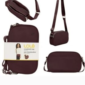 Lole Crossbody Bag in Burgundy